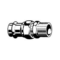 Разъёмное соединение Viega Sanpress с SC-Contur 22x3/4