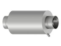 Шумоглушитель 25db, диаметр, мм-130